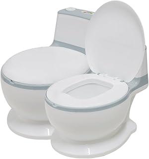 Penico Privadinha Troninho Redutor Musical Flush - Baby Style (Cinza)