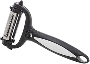 LYOR - Descascador de Legumes de Aço Inox e Plástico Preto 15cm