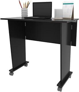 Escrivaninha com Rodízios Multimóveis Cr25025 Preta