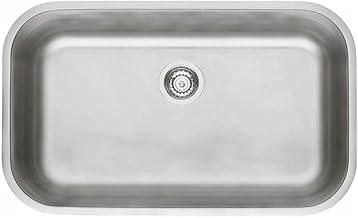 Cuba de embutir Tramontina Lavínia 56 BL em aço inox escovado 56x34 cm
