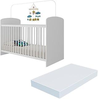 Berço com Colchão Incluso Ana Lívia Multimóveis Mp0515c Branco