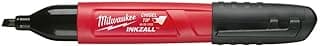 Milwaukee Caneta Ponta Reta Preta Inkzall - 48-22-3103