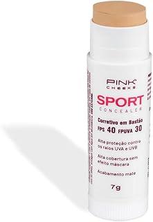 Sport Make Up Base Foundation Bege Claro 14G, Pink Cheeks