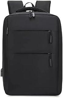 Mochila Notebook Executiva Slim Poliéster Resistente com USB Reforçada 15,6” para Trabalho Faculdade Viagem Escolar Universitária Masculina Feminina