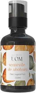 Óleo Vegetal Semente de Abóbora 100ml UOM | Pele, Corpo e Cabelo