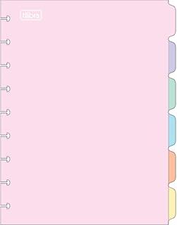 Divisórias Pastel para Tilidisco Colegial 187mm x 240mm