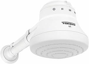 CHUVEIRO ELÉTRICO - DUCHA FAMINHO 4T COM CANO DE 30CM BRANCO 220V 4.400W – FAME