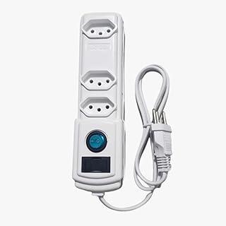 3 Tomadas Branco C/Fusivel