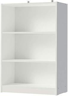 Estante para Livros Home Sala Madesa 6907 com 3 Nichos - Branco