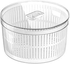 Ou Organizador de Geladeira 5,5L Transparente Linha Clear Fresh