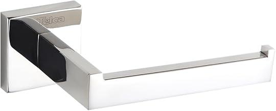 Suporte de Papel Higienico De Parede Papeleira Sem Tampa Aço Inox - Polido