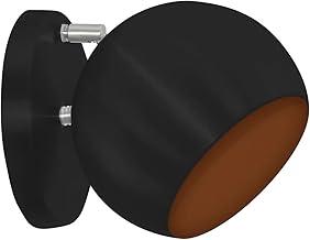 MARRYLUZ Pendente Retrô Alumínio Arandela Bola Lavabo Banheiro Sacada Preto/Cobre