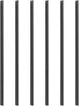 6 Uni Puxadores P/Guarda Roupa Gavetas Móveis Slim 64cm Asa (Cinza Titanium)