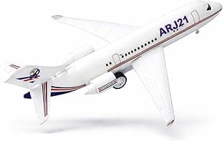 Avião de Brinquedo Airliner ARJ21 Modelo com Som e Luz Movido a Fricção Branco Brinquedo Educativo Para Crianças Brinquedo de Montar com 10% de desconto por R$ 38,61 na amazon