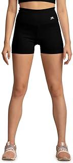 Short Solid Power UV50 Muvin – Feminino - Proteção Solar - Boa Respirabilidade – Elasticidade – Sustentação - Corrida – Academia – Fitness – Running - Toque Suave – Gramatura Superior