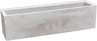 Floreira FLAT 57 Cimento Queimado