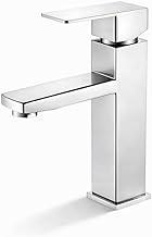 Torneira de Bancada Monocomando para Banheiro, Lavabo, Mistura Quente e Frio, Design Moderno e Funcional De Alto Padrão FS (PRAT)