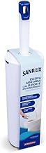 Sanilux - Escova Sanitária Antirrespingos com Suporte, Cor Branca, Bettanin