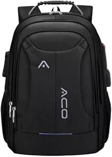 Mochila Grande Reforçada Masculina Feminina Executiva Para Notebook Bolsa Anti Furto Impermeável Escolar Faculdade Passeio Trabalho Viagem Alça com Cabo De Aço Saída Usb Saída Fone de Ouvido, PREMIUM