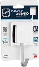 Gancho de Aço com Fixação por Fita 3M | Organizador de Ambiente | Versátil | Resistente à Ferrugem | Instalação Simples | Multifuncional | Utilidades Domésticas | Casa e Cozinha | Garantia de Fábrica