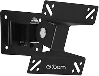 Suporte Articulado de Parede para TV e Monitor 14” a 32” – Ajuste de Ângulo, Resistente até 15Kg, Padrão VESA 70x70 a 100x100