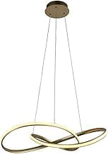 PENDENTE ATOM DOURADO (D)63CM (A)15CM 1X36W 3000K 1188LM LED