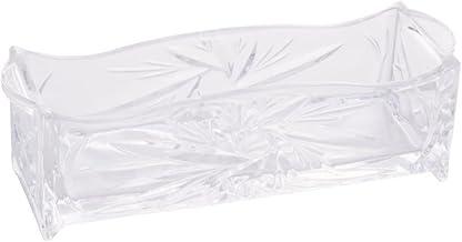 LYOR - Porta Talher de Cristal Prima 27cm x 8cm x 9cm