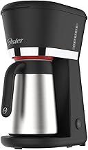 Oster Cafeteira Black com Jarra Térmica, 0,7L, 220V, Preto/Inox, 600W, OCAF400