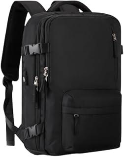 Mochila Casual Viagem Mochila Executiva Grande Expansível para Notebook Compacta, Unissex, Reforçada, Escola, Mala de Mão, Trabalho, Escritório, Academia, Moderna Viral Com USB, PREMIUM (Preto)