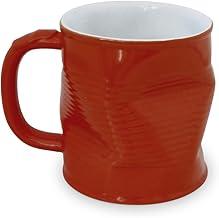 Caneca em Cerâmica Lata Amassada Ceraflame Gourmet 320ml - Vermelho