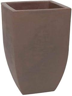 Vasart Malta Vaso de Flores Trapezio, Rusty, 30x45cm