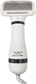 Secador pet portátil profissional 2 em 1 com escova banho e tosa cães gatos portátil 110v (Preto)