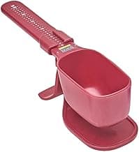 Balança Culinária Naxos – Colher Dosadora para Ingredientes, Uso Doméstico e Gourmet, Pesa até 25 g, Compacta, Precisa e Prática, Produção 100% Nacional - Cor: Bordô