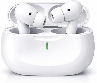 Fone de Ouvido Bluetooth, versão 6.0 Sem Fio TWS Intra Auricular com Redução de Ruído, Controle Touch, Microfone Integrado, Estojo Carregador USB-C, Até 16h, Android e iPhone