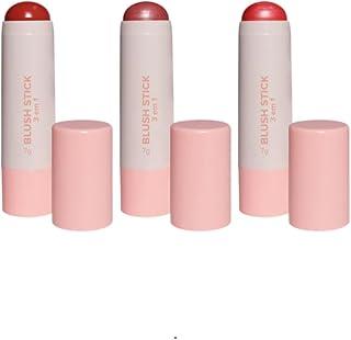Blush Stick Multiuso 3 em 1, 7g, Cremoso, Alta Pigmentação, Maquiagem (06, Padrão)