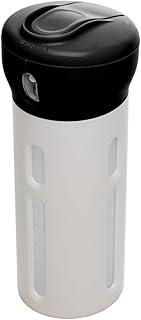 LYOR - Dispenser Rotativo Portátil 4 em 1 para Viagem 16,6cm x 5,5cm x 7cm Preto Plástico