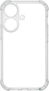 Compatível com iPhone 17 (tela de 6,3) - Capinha Capa Case Anti-Impacto Queda Shock Transparente em Silicone Proteção nas bordas Reforçadas