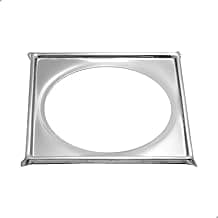 SOFTINOX Porta Grelha de Aço Inoxidável para Ralo, 15 cm, Softinox