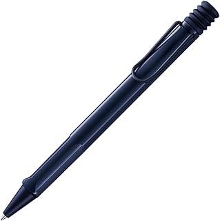 LAMY Safari dark dusk - Caneta Esferográfica com grip ergonômico - Para escrita longa e agradável - Feita de Plástico ABS robusto - Incluindo recarga LAMY M 16 Azul