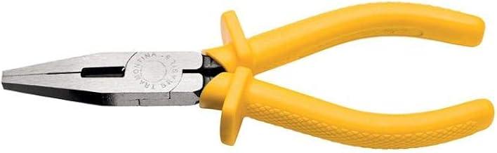 Tramontina 41010106, Alicate Bico Chato 6'', Amarelo