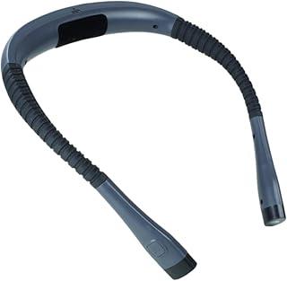 NTK, Lanterna de Pescoço Recarregável USB-C Braços Flexíveis Ajustável para Leitura Camping, Preto