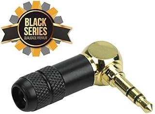 Performance Sound, 062-0255, Plug P2 Black Series, P2 Estéreo, 90 Graus