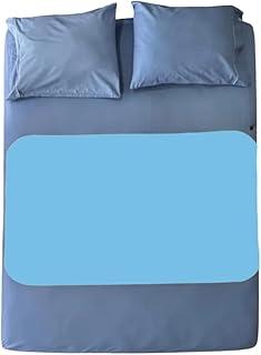 Protetor Absorvente de Colchão Lavável Geriátrico 100x70-1 unidade (Colors) (Azul)