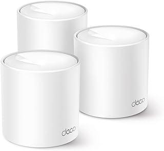 TP-Link Deco X10 (2un.) Sistema Mesh Wi-Fi 6 para casa toda Dual Band AX1500, cobre até 190 m², 120 dispositivos, 2 portas gigabit, instalação por app Deco, Mesh com IA, Controle Parental
