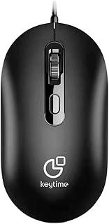 Mouse Keytime TechGear 2400DPI USB2.0 Preto KYT00004