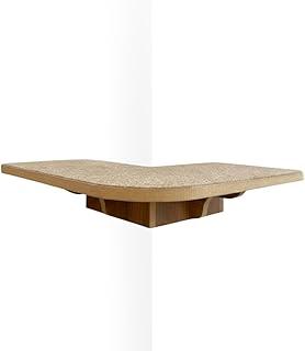 Prateleira Para Gato Canto Externo em MDF 15mm Laminado REFORÇADO Gatificação Suporta 25kg (Marrom)