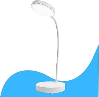 Luminária de Mesa LED Recarregável USB Escritório Quarto Leitura Estudo Touch Flexível Iluminação 110/220V com 27.36% de desconto por R$ 23,90 na amazon