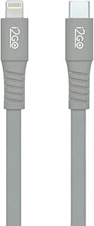 Cabo Lightning + USB-C 1,2M 3A Cinza - i2GO