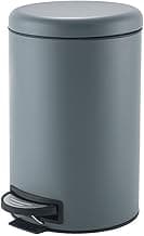 Lixeira Redonda com Pedal Chumbo Mollie 12 litros