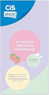 CIS Candy ST0404 Kit de Blocos Adesivos 8 modelos - 20 folhas por bloco